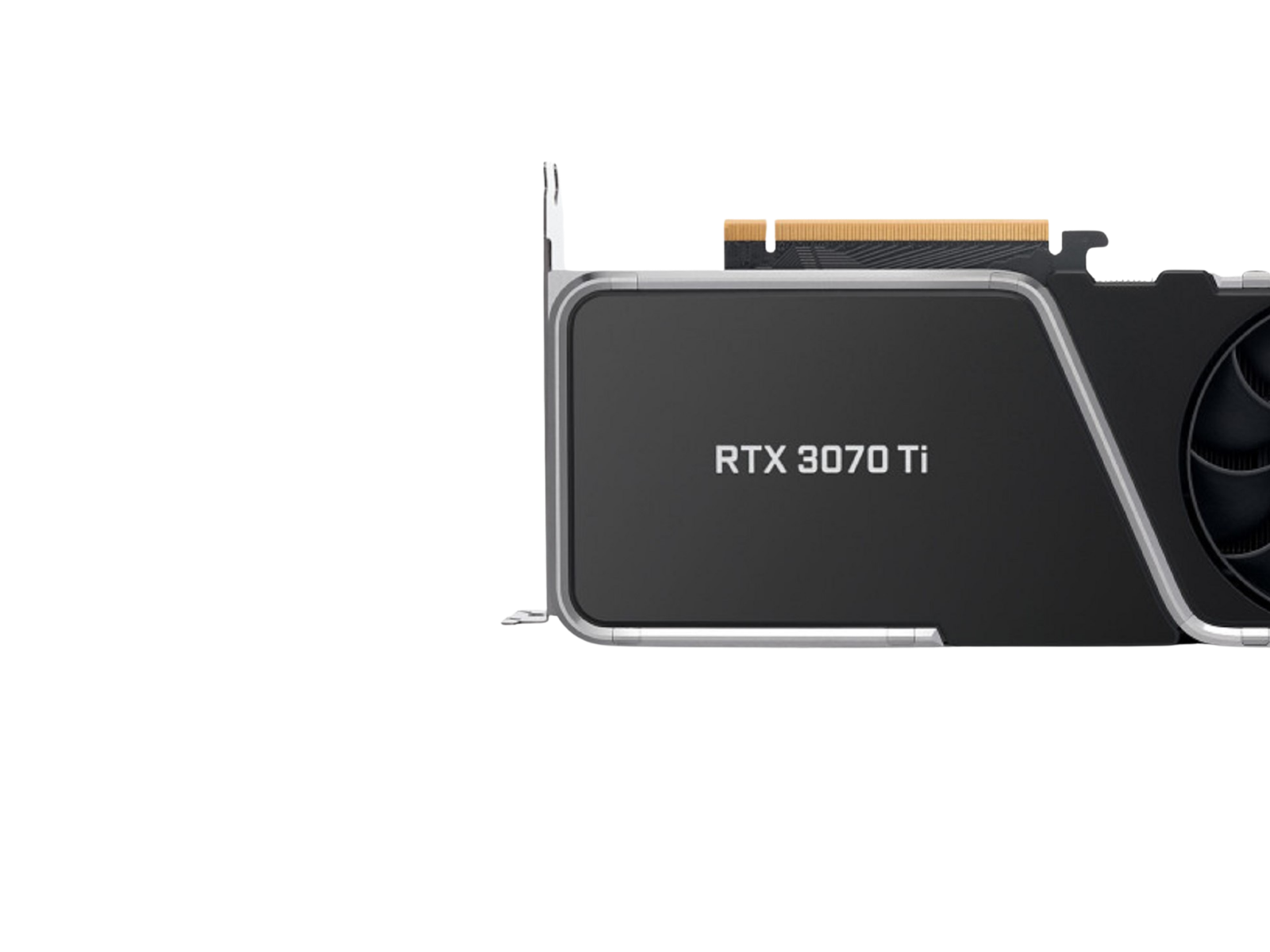 User-prepared RTX 3070 Ti illustration. Board design and framing may differ. GeForce RTX 3070 Ti, user-prepared illustration